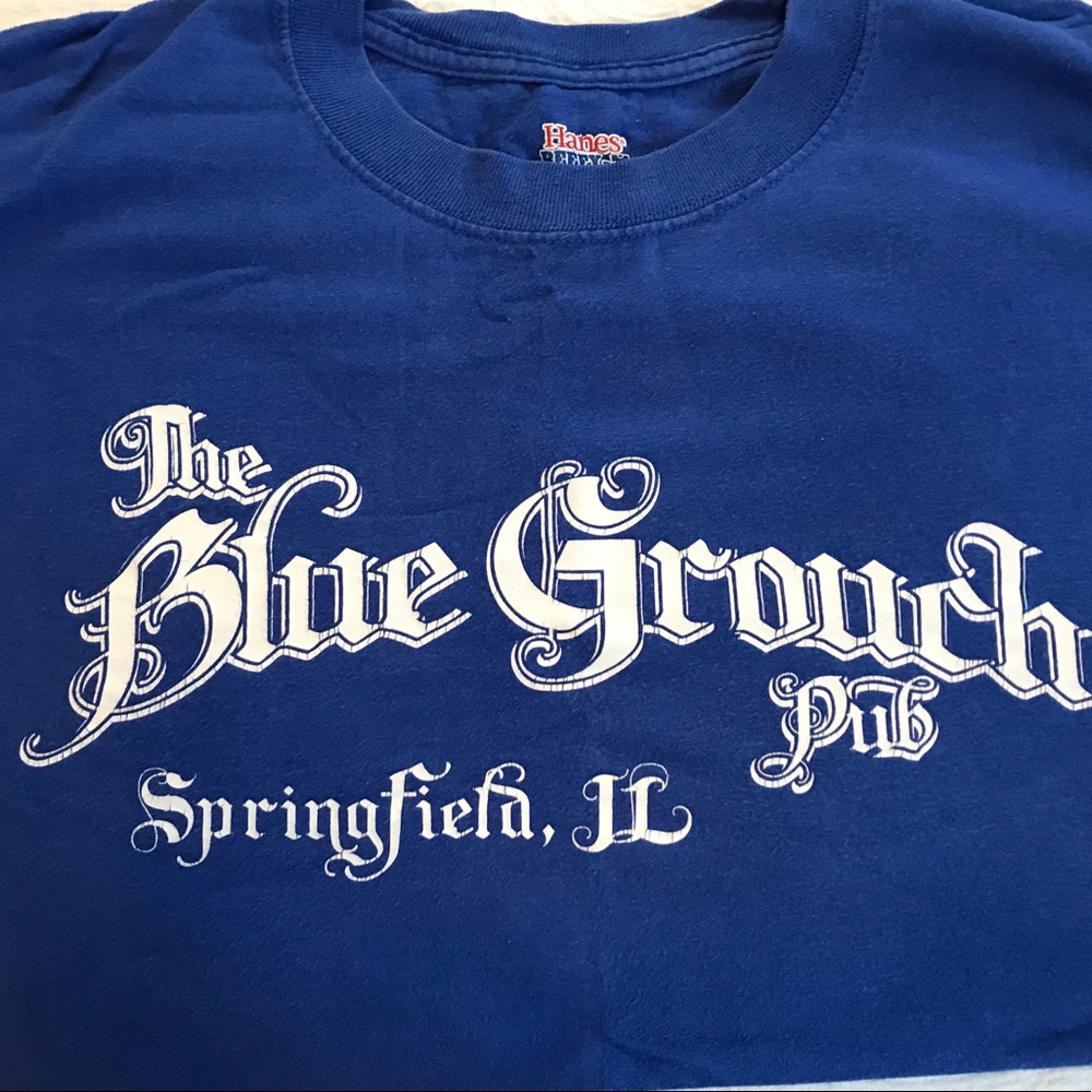 BLUE GROUCH PUB T-SHIRT